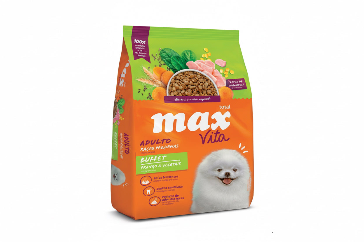 Max Vita Adulto Raza Pequeña Buffet Frango y Vegetales (1 kg)