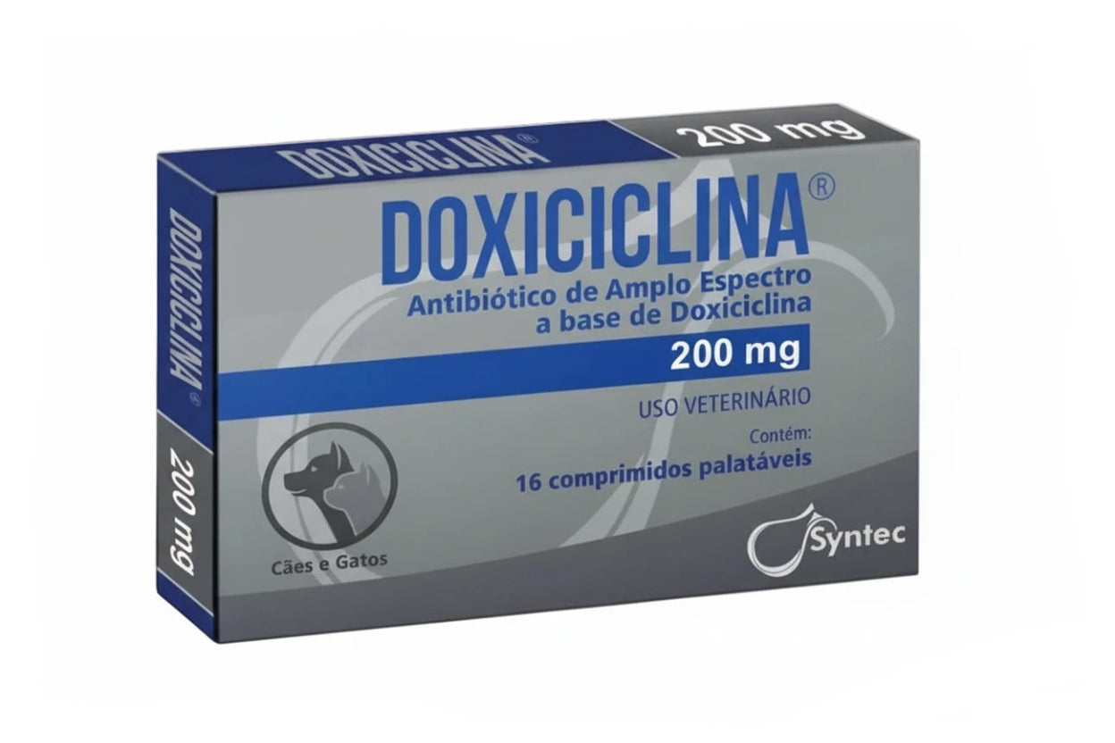 Doxiciclina 16 comprimidos (200 mg)
