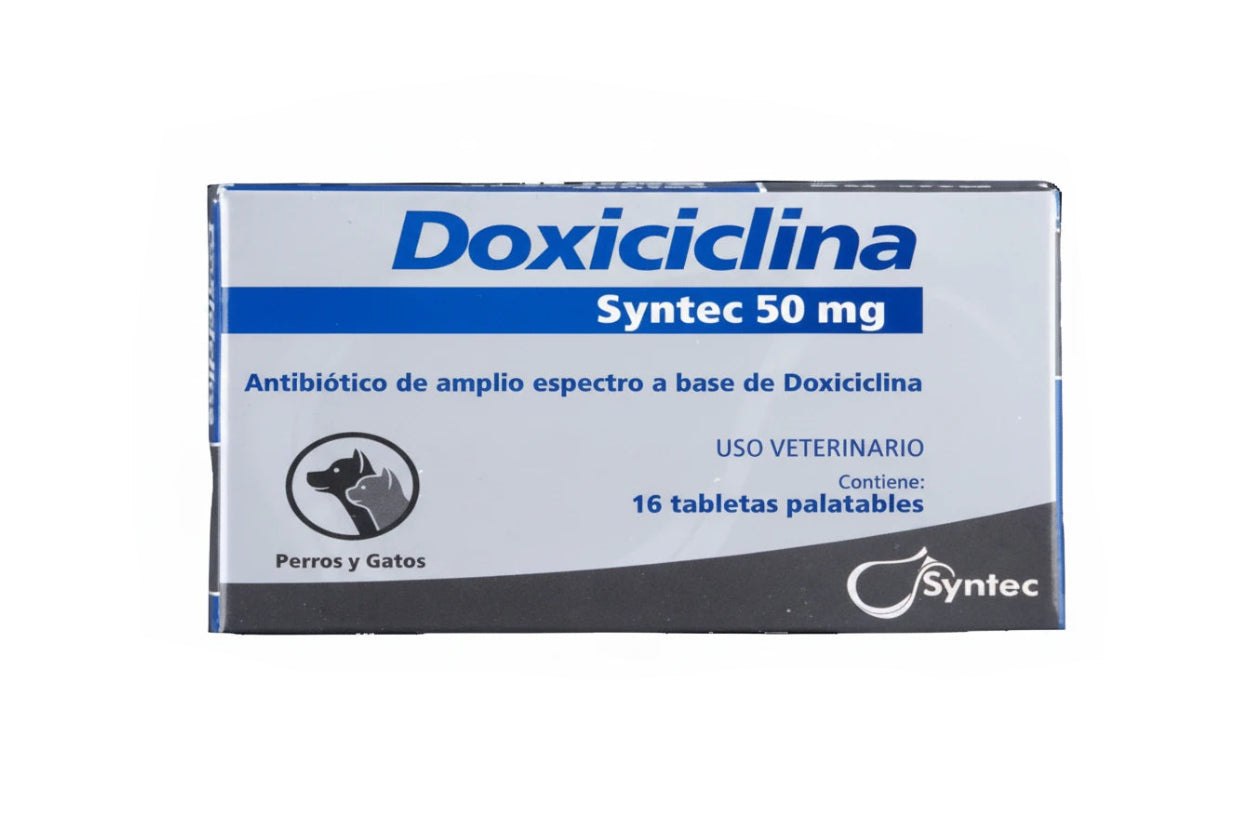 Doxiciclina 16 comprimidos (50 mg)