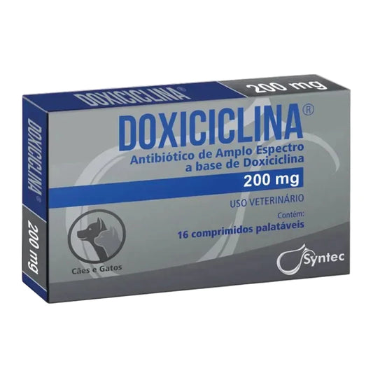 Doxiciclina 16 comprimidos (200 mg)