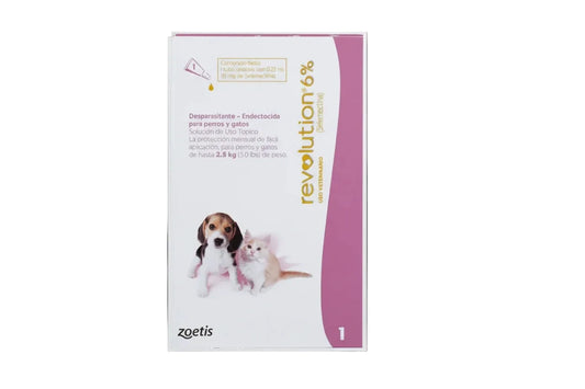 Revolution 6% (0,25 ml) rosado