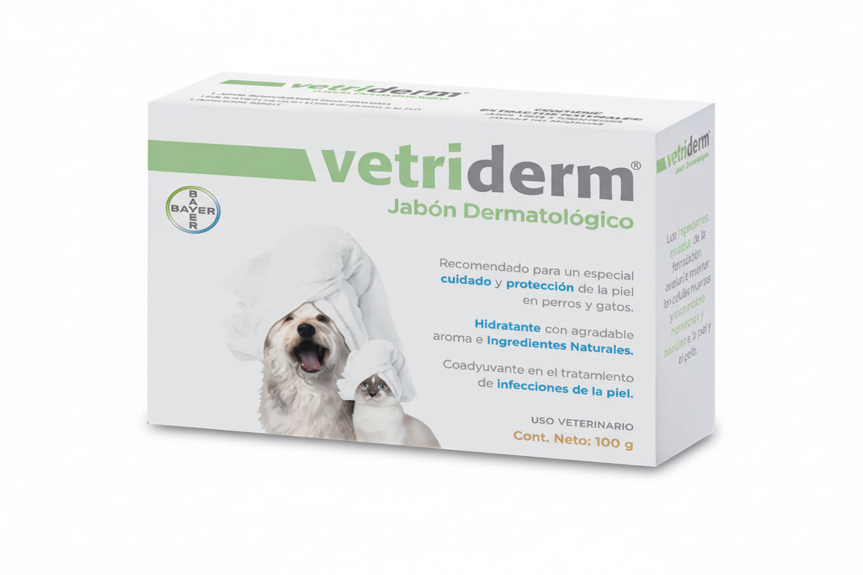 Vetriderm Jabón Dermatológico (100 g)