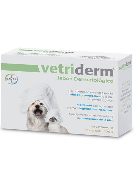Vetriderm Jabón Dermatológico (100 g)
