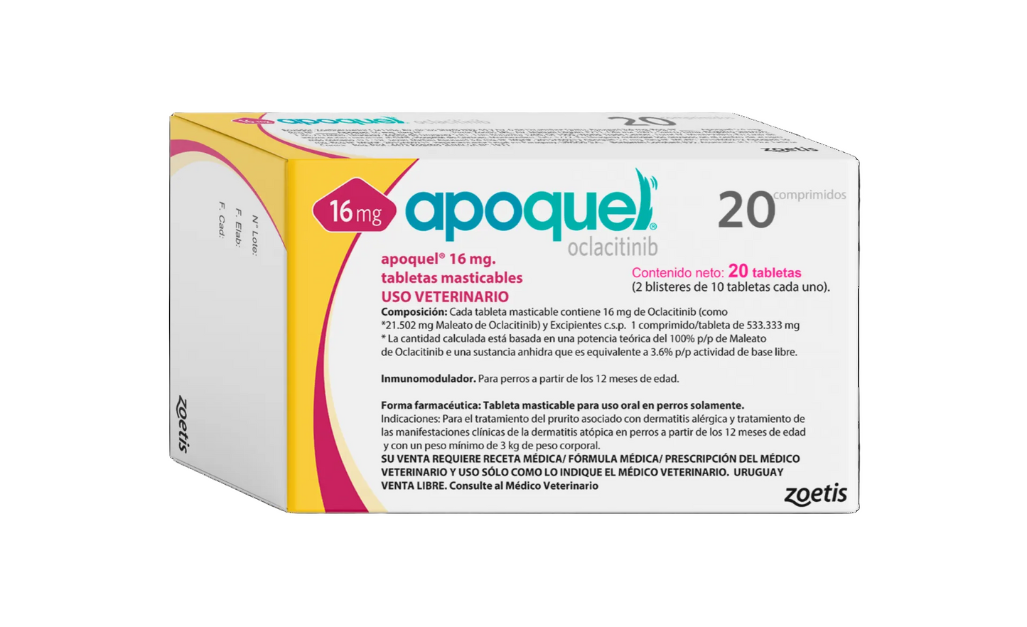 Apoquel (x 20 tabletas/16 mg)
