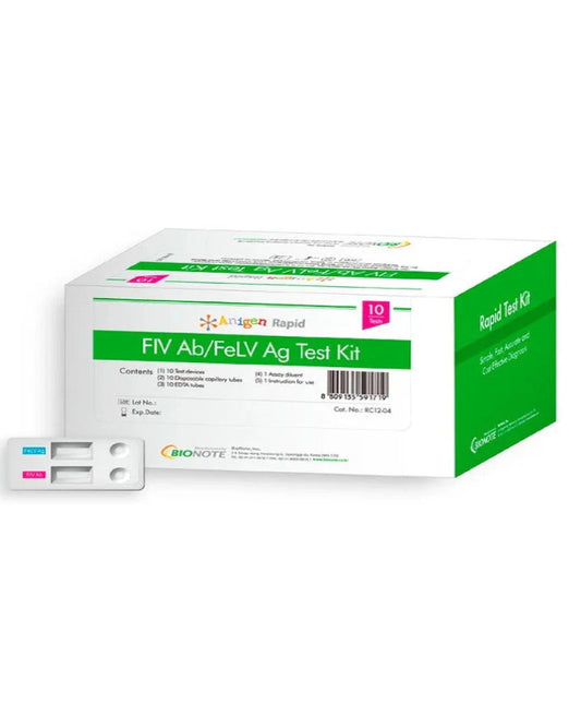 Kit prueba rápida FIV Ab/FeLV Ag